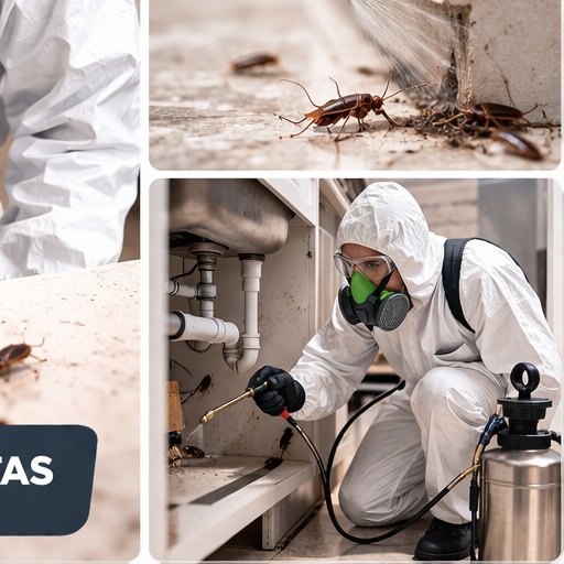 Dedetização de baratas em Porto Alegre